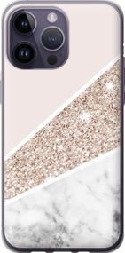 Чехол на iPhone 14 Pro Max Пастельный мрамор "4342u-2667-17620"