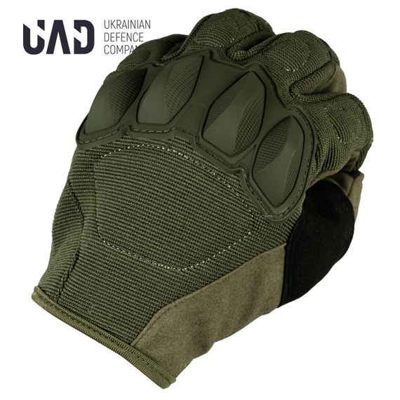 Рукавички тактичні повнопалі з захистом UAD Atlant сенсорні Олива L | Зображення 3