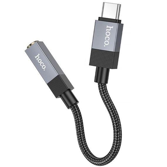 Перехідник Hoco UPA32C Type-C to 3.5mm Black | Зображення 3