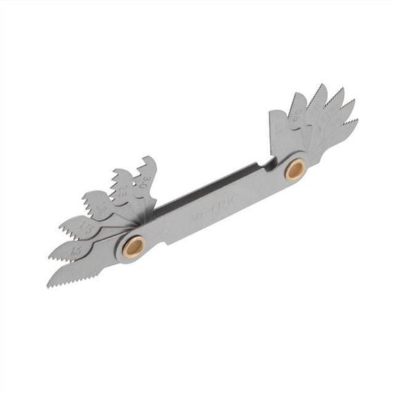 Резьбомір метричний 12 од. (0,5-3,0) INTERTOOL SD-8400 | Зображення 5