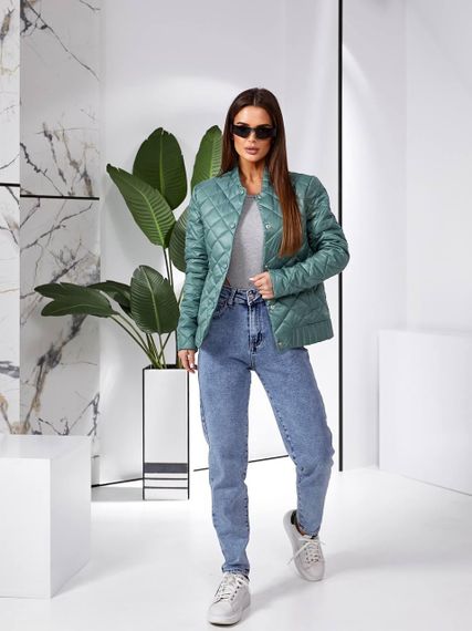 Куртка з ефектом стьобання, арт.310, шавлія | Зображення 2