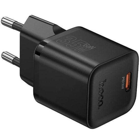 МЗП Hoco N66 Ingenious PD35W (1USB-C) Black | Зображення 1