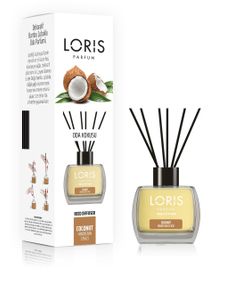 Аромадифузор Loris parfum Кокос (Reed Diffuser "Coconut") 120 мл - Солодкий