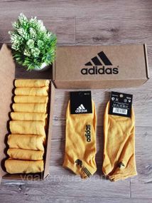 Шкарпетки низькі Adidas темно-сірі, чоловічі шкарпетки Адідас