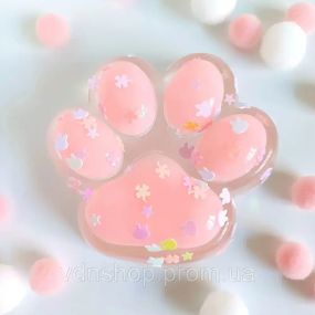 Игрушка-антистресс Сквиши Лапка Котика