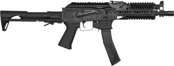 Пістолет-кулемет страйкбольний LCT ZK-PDW-9MM ПП-19-01 Вітязь Tactical 6 мм | Зображення 1