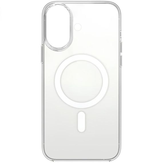 Чохол Ummi transparent with MagSafe для Apple iPhone 17 (6.3") Clear