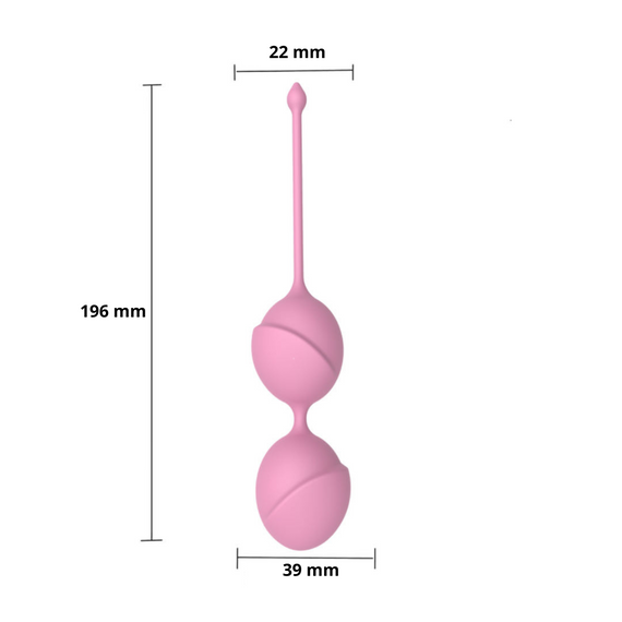 Вагінальні кульки - Erospace Sweet Play Kegel Balls A11 | Зображення 5