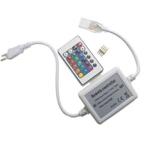 Контроллер RGB 220В OEM 600W-IR-24 кнопки