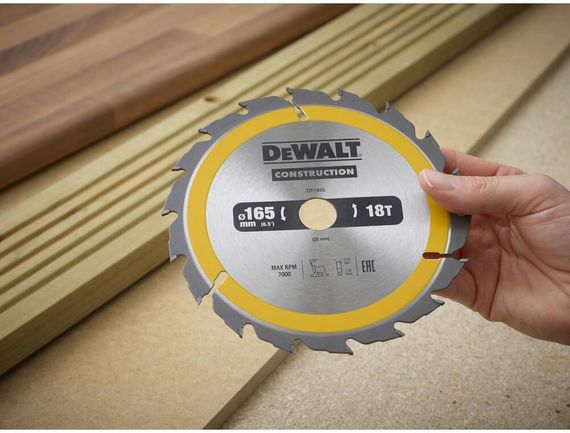 Диск пильний 165*20мм DeWALT DT1933 | Зображення 3