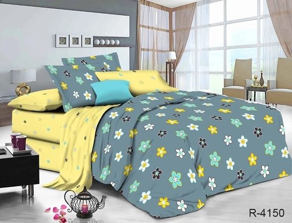 Комплект постільної білизни з компаньйоном R4150