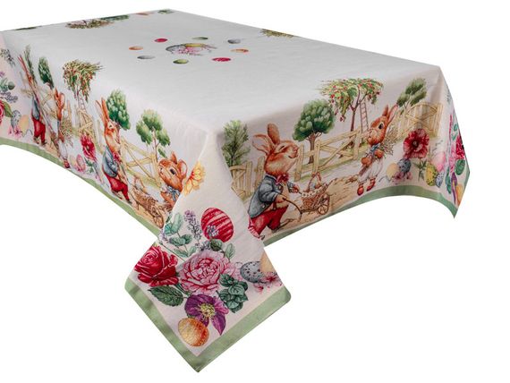Гобеленовая скатерть Rabbit Tapestry 140х240 см