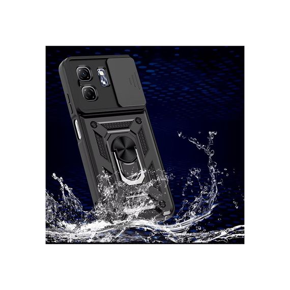Чохол до мобільного телефона BeCover Military Infinix Hot 50i (X6531) Black (713047) | Зображення 3