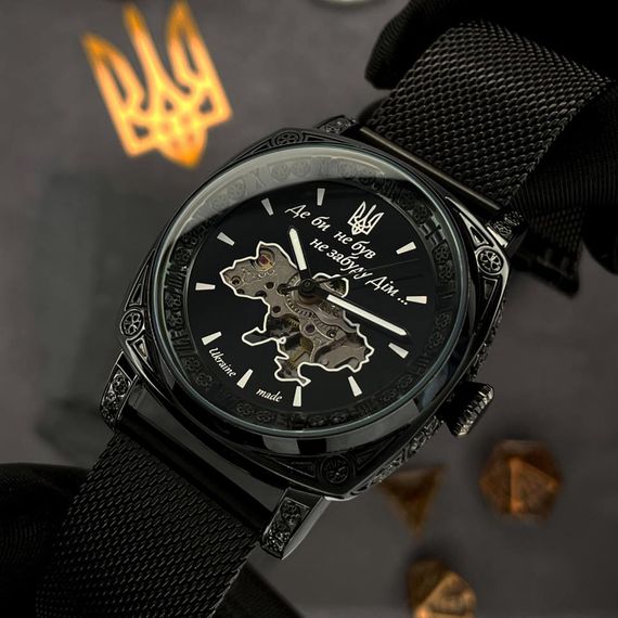 Чоловічий годинник Awarder 021 Де би не був All Black Mesh | Зображення 2