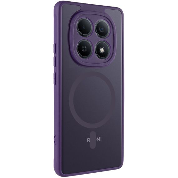 Чехол TPU Bloom with Magnetic Fit для Xiaomi Redmi Note 15 4G/5G (EU) Purple