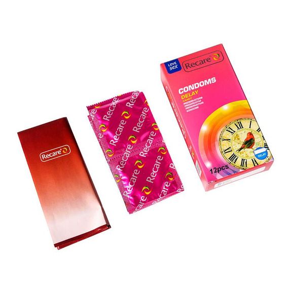 Презервативи Recare Delay Candy Condoms 12 шт, пролонгувальний ефект, цукерковий аромат | Зображення 2