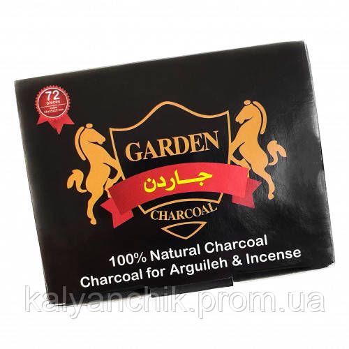 Уголь для кальяна Garden 72 куб. | Зображення 1