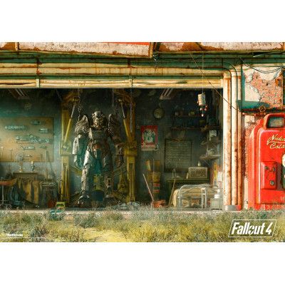 Пазл GoodLoot Fallout 4 Garage 1000 элементов (5908305231509) - Топ Продаж! | Зображення 6