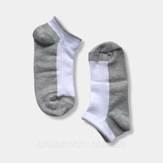 Дитячі шкарпетки короткі сіточка Twinsocks р18-20, 22-24 сірі, рожеві