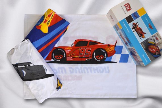 Постельное белье TAC Disney 160×220 см Cars Race | Зображення 2