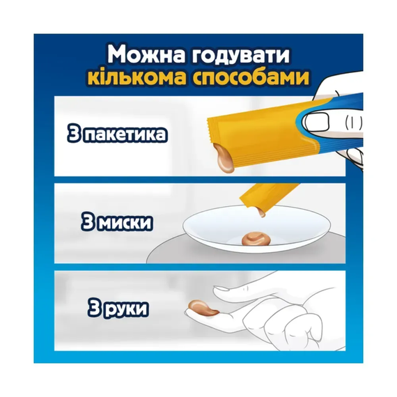 Кремові ласощі Felix Deli Moments для дорослих котів, з куркою 4*10г | Зображення 4