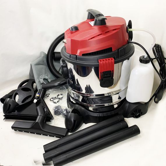 Пилосос промисловий, миючий Domotec MS-4414, будівельний 3000W, об'єм бака 20 л | Зображення 8