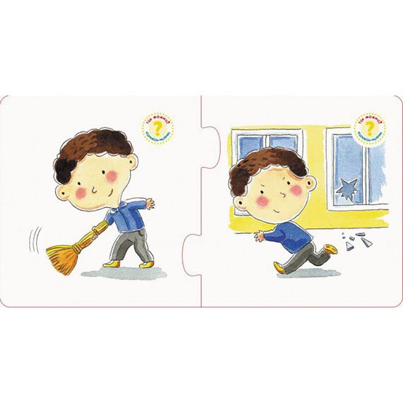 Настільна гра Правильно-неправильно У навчальному закладі 973004 з наклейками | Зображення 2