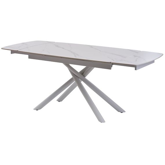 Стол раскладной Concepto PALERMO WHITE керамика 140-200 см | Зображення 1
