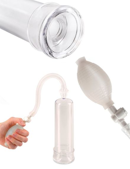 Вакуумная помпа - Pipedream Pump Worx Beginners Power Pump Clear sexstyle | Зображення 4