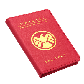 Обкладинка для паспорта SV у стилі S.H.I.E.L.D 14.5*10cm Style 9, Червоний