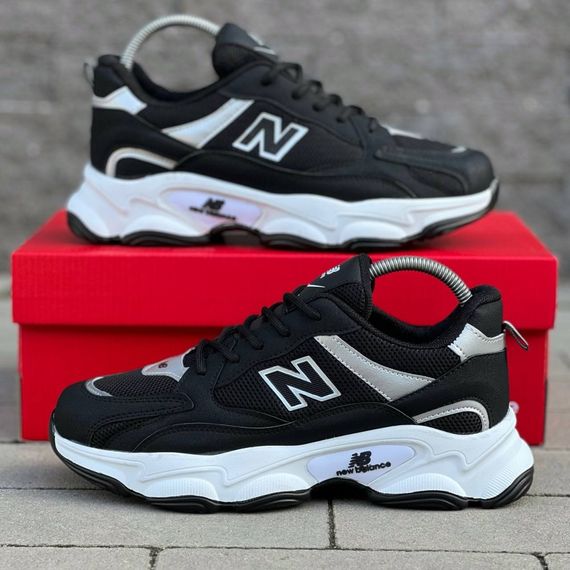 Кросівки весна літо New Balance колір: чорний білий | Зображення 1