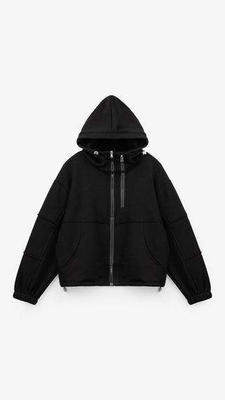 Костюм кофта+штани для дівчинки XZKAMI 660018 134 см Чорний shop (2000999162466) | Зображення 1