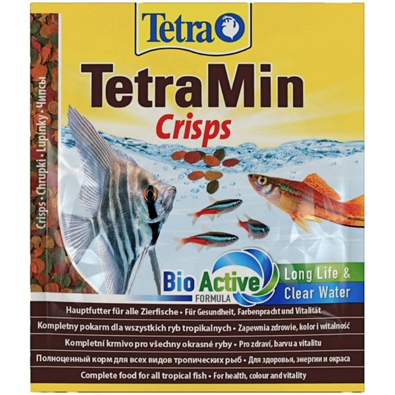 Корм для риб Tetra Min Crisps для акваріумних риб в чипсах 12 г (4004218149304) | Зображення 1