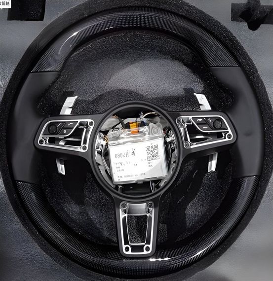 Руль (2004-2007, Карбон -2025 Серый) для Porsche 911