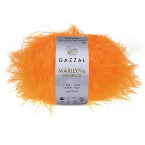 Пряжа для в'язання MARILYN & MERINOS № 8263 (Мерілін і Меринос) Gazzal нитки для плетіння спицями та гачком