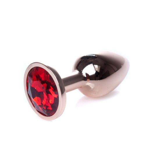 Анальна пробка - Jewellery Red Gold PLUG- Red | Зображення 2