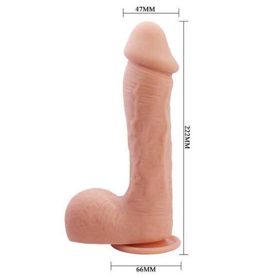 Фаллоимитатор Beautiful Johnson 8,7  Dildo sexstyle | Зображення 9