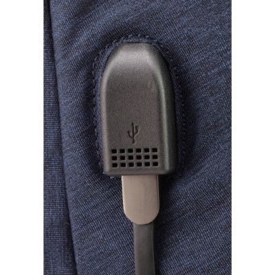 Рюкзак школьный Optima 18.5" USB Anti-Theft унисекс 0.7 кг 16-25 л (O96917-02) - Топ Продаж! | Зображення 7
