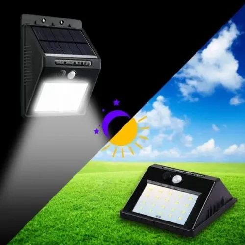 Вуличний ліхтар із датчиком руху на сонячній батареї BL-609 20SMD | Зображення 3