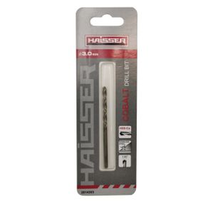 Свердло по металу HSS-Co - 3.0х33х61 мм COBALT DIN 338 Haisser Industrial