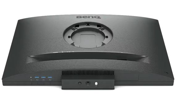 TFT 24.1" BenQ RD240Q, WQXGA, 16:10, USB-C, HDMI, DP, HAS, Pivot, колонки, темно-сірий | Зображення 7