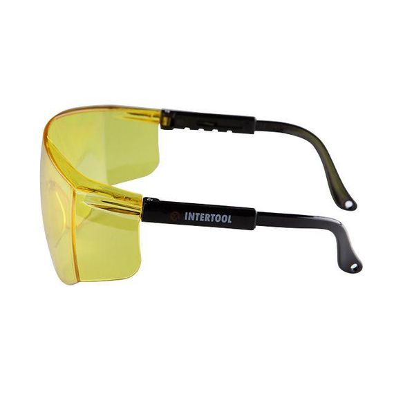 Окуляри захисні жовті, полікарбонат, нейлон INTERTOOL SP-0099 | Зображення 3