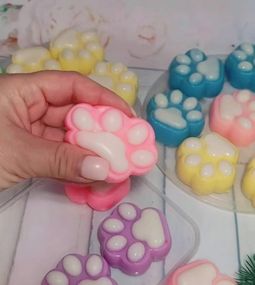 Мило ручної роботи Лапка сквіш