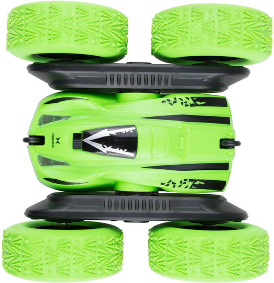 Машинка перевертыш вездеход трюковая на радиоуправлении Ydjia Stunt Car D828 Green | Зображення 3