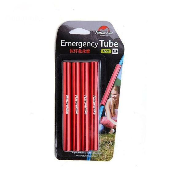 Ремонтний набір для каркасу наметів Naturehike 4pcs-red NH17A001-W | Зображення 2