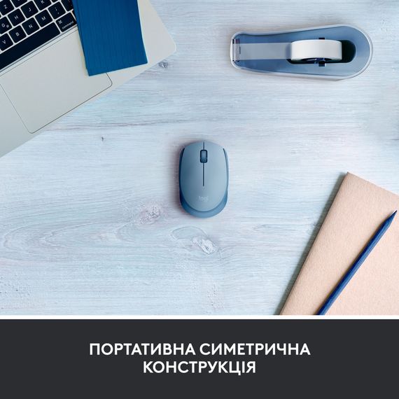 Мишка Logitech M171 Blue Grey (910-006866) | Зображення 2