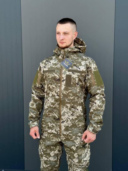 Куртка Софтшел піксель Military | Зображення 8
