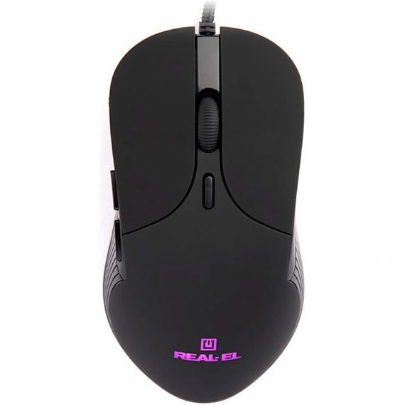 Мишка REAL-EL RM-295 USB Black | Зображення 2