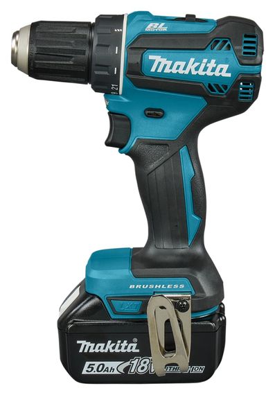 Шурупокрут акумуляторний Makita DDF485RTJ (50 Нм, 1.5-13 мм, BL, LXT) | Зображення 1