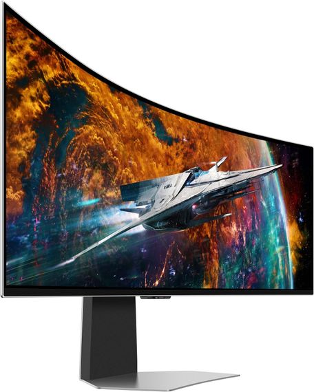 Монітор Samsung 48.7'Odyssey OLED G9 G95SC HDMI, DP, USB, MM, OLED, 5120x1440, 32:9, 240Hz, 0.3ms, CURVED (LS49CG954SIXUA) | Зображення 2